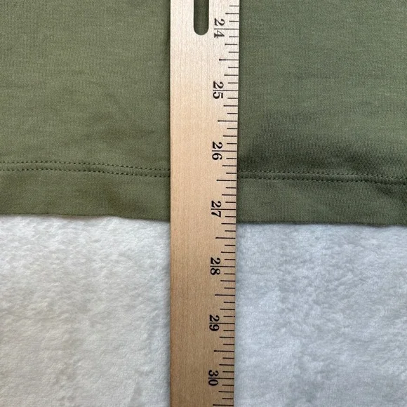 Banana Republic Long Sleeve Polo Shirt Mens Large Green Cotton Casual Top - Picture 7 of 9